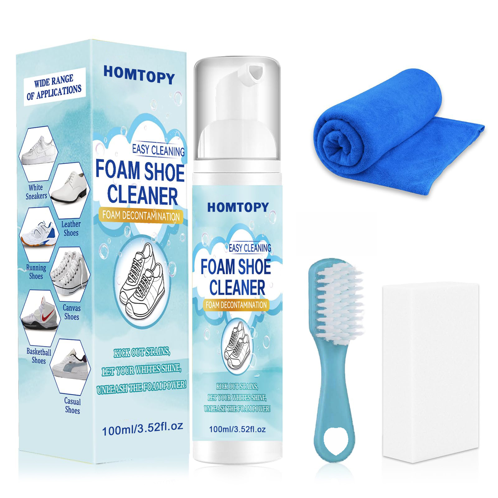 Sneaker Cleaning Kit - Kit de nettoyage de chaussures, nettoyant
