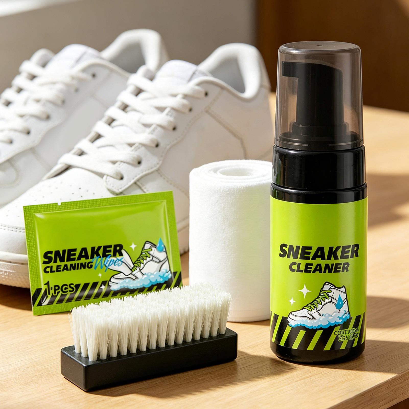 Nettoyant pour baskets 4 pièce - Sneaker Care Foam avis et prix