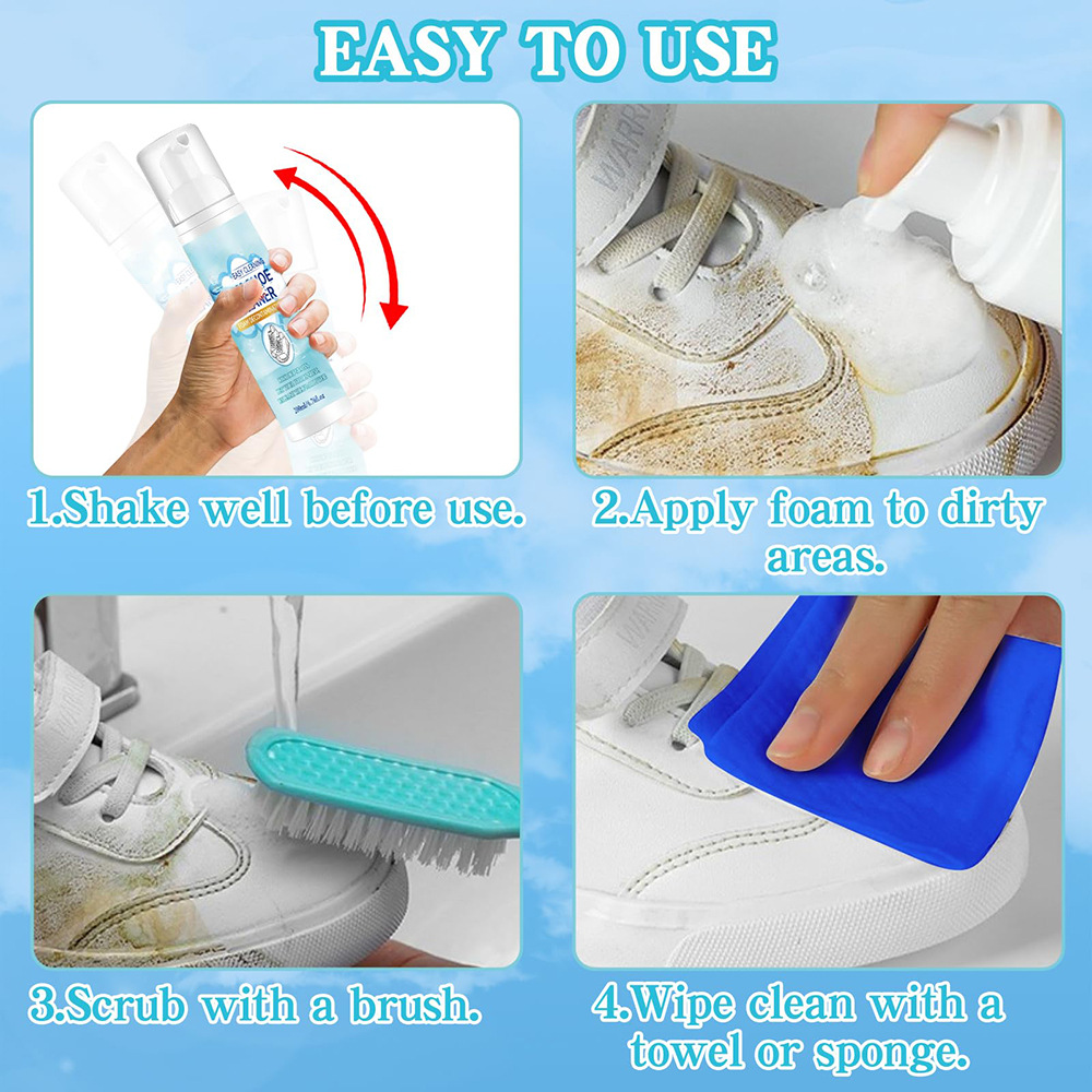 Kit de nettoyage de chaussures - Sneaker Cleaning Kit avis et prix